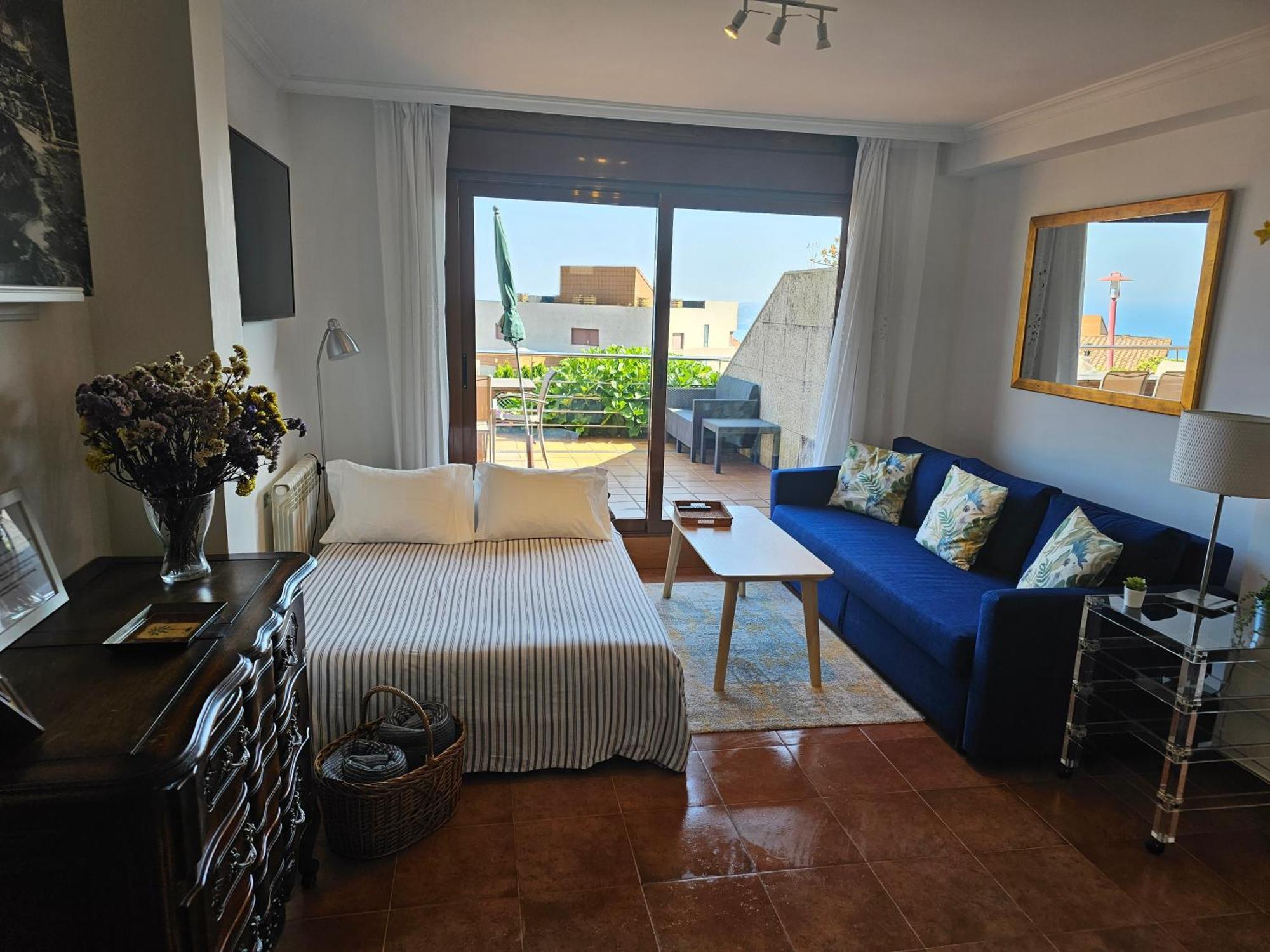 Vistas Magnificas Islas Atlanticas Baiona Chambre photo